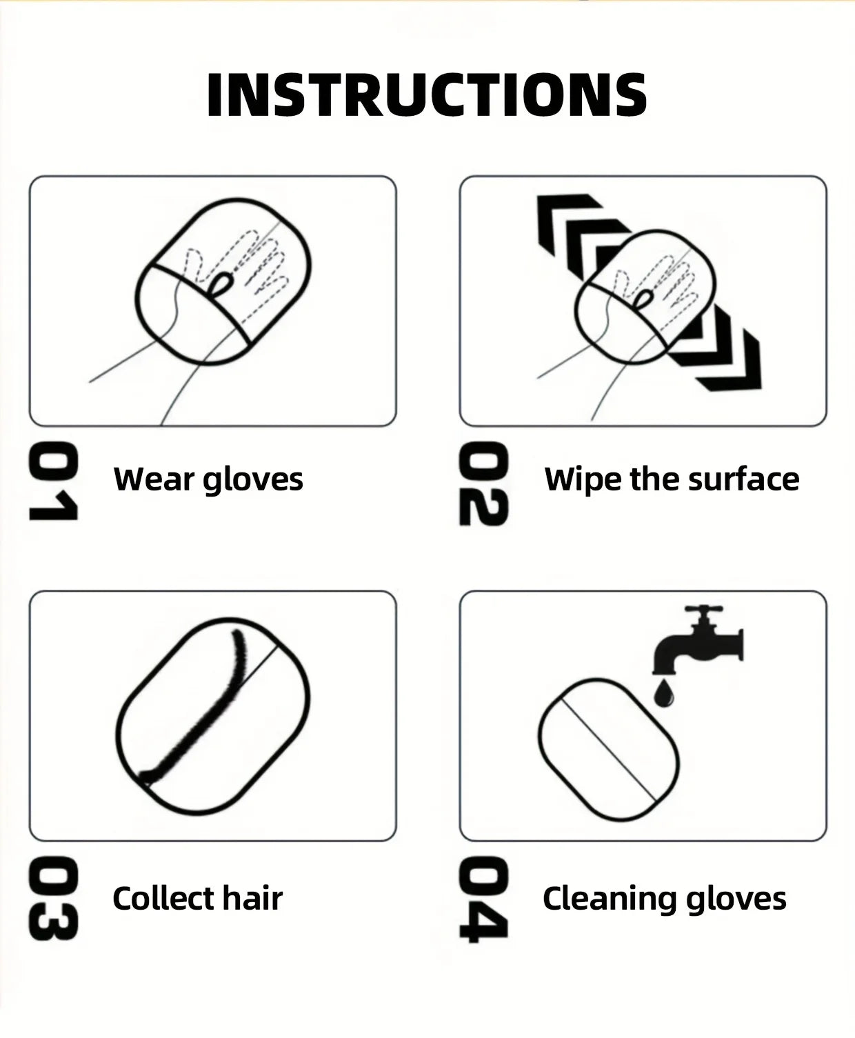 Pet Hair Removal Glove